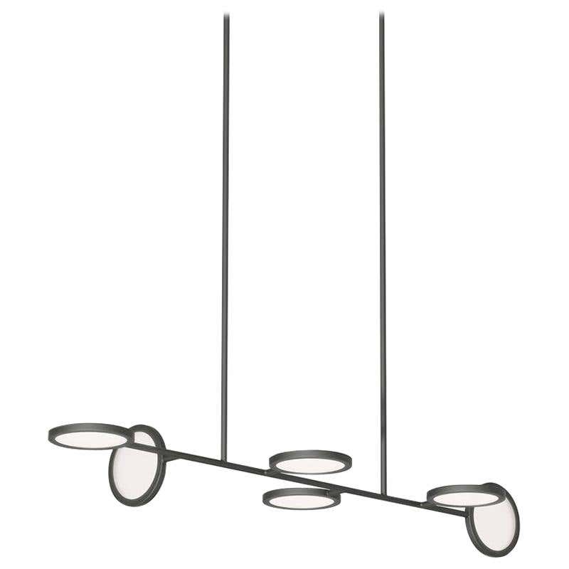 Jamie Gray Discus Pendant 6 in Satin Blackened Brass For Sale at 1stDibs