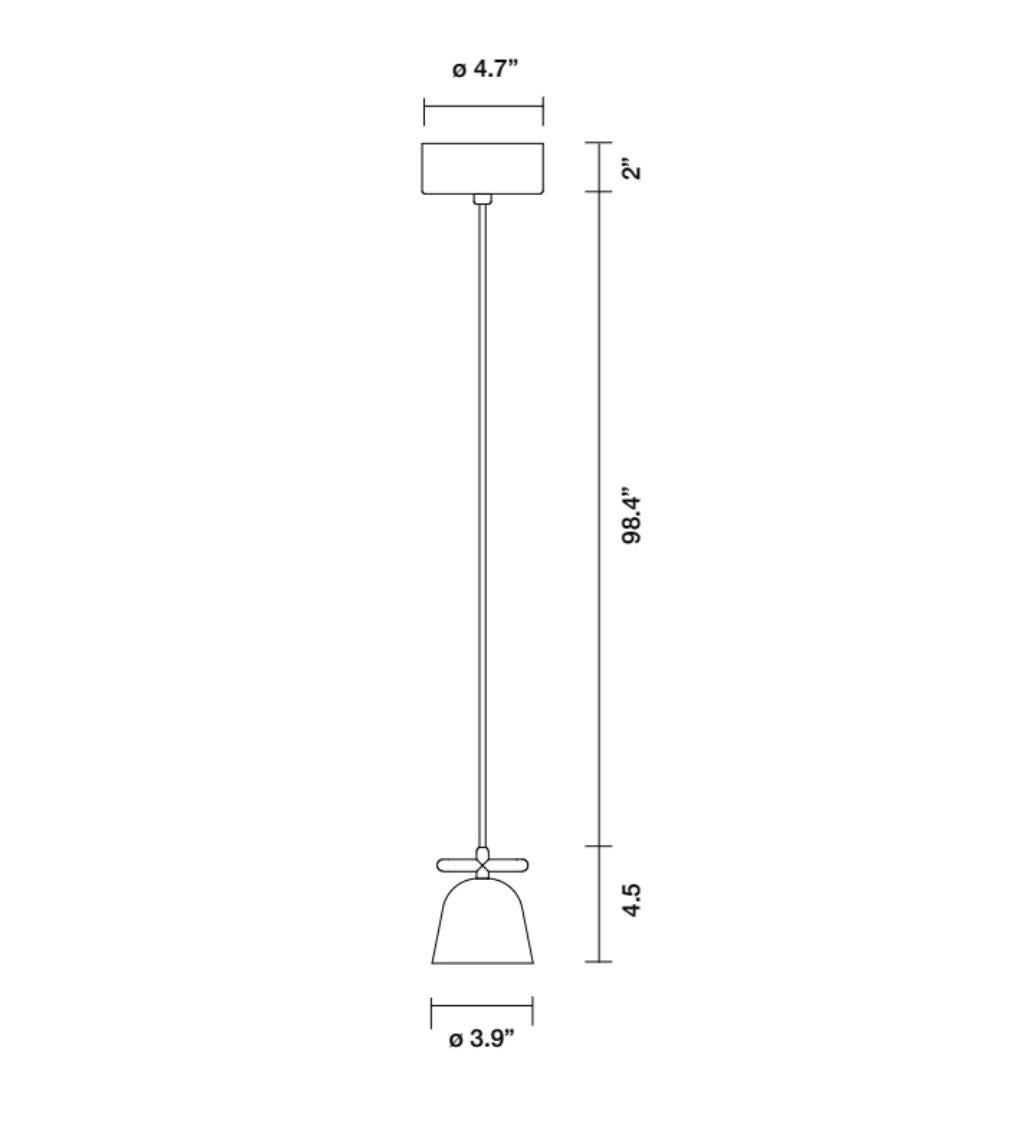 Jamie Hayon Lighto T PE Schwarzer, matt-goldener, glänzender Becher für Parachilna im Zustand „Neu“ im Angebot in Barcelona, Barcelona