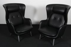 Jamie Hayon Lounge Chair RO by Fritz Hansen, Leather & Steel