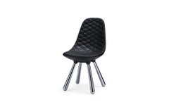 Chaise Tudor de Jamie Hayon avec base chromée pour Established &amp;amp; Sons
