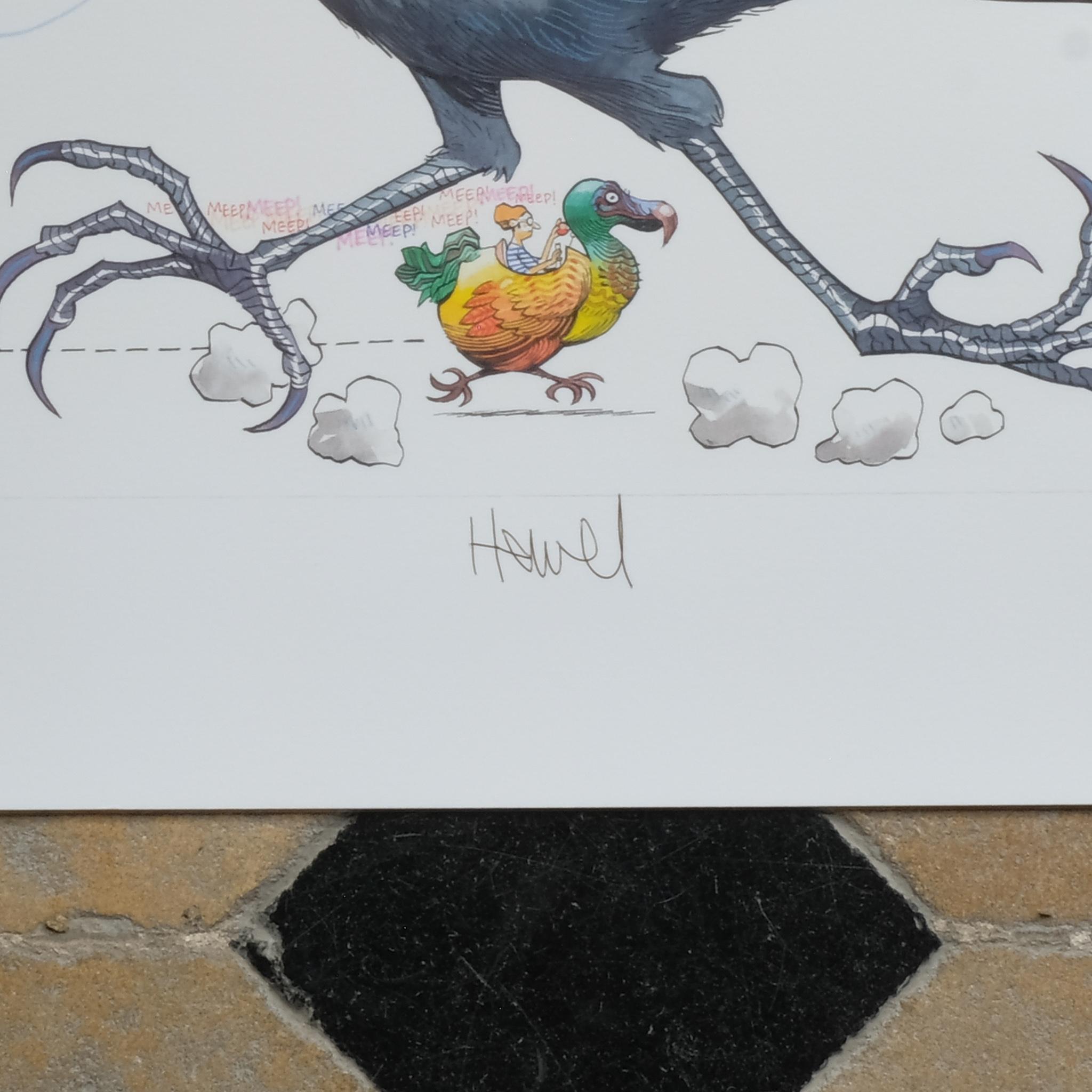 Jamie Hewlett – Hawaiianische Crow (Britisch) im Angebot