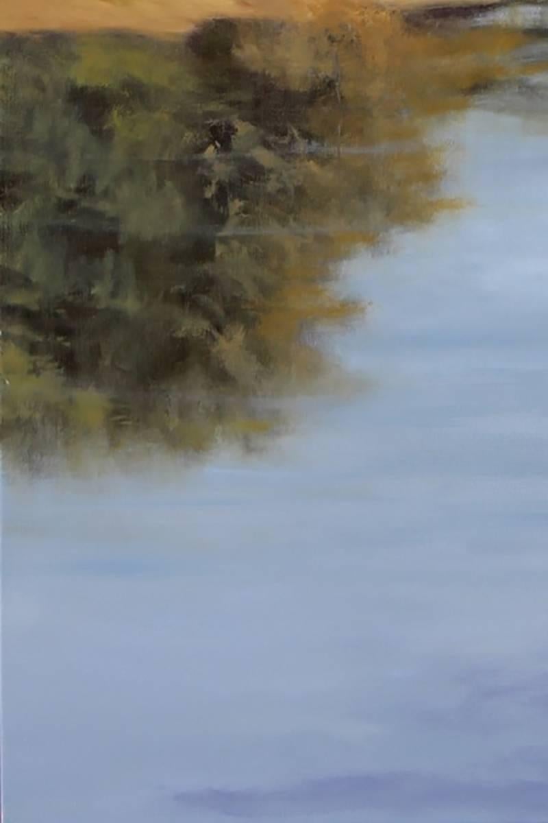 River Bend - Contemporary Painting by Jamie Kirkland