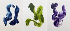 Trois as : Bleu, Vert, Violet