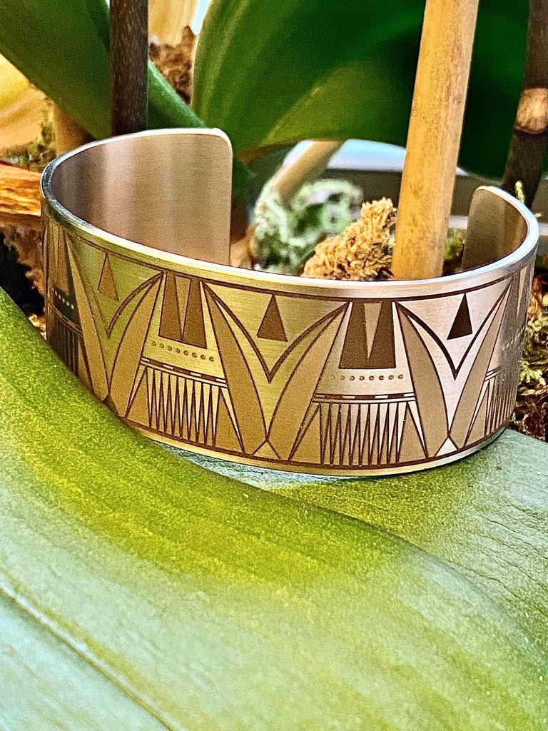 Jamie Okuma and Pat Pruitt Steel Cuff For Sale at 1stDibs pat pruitt