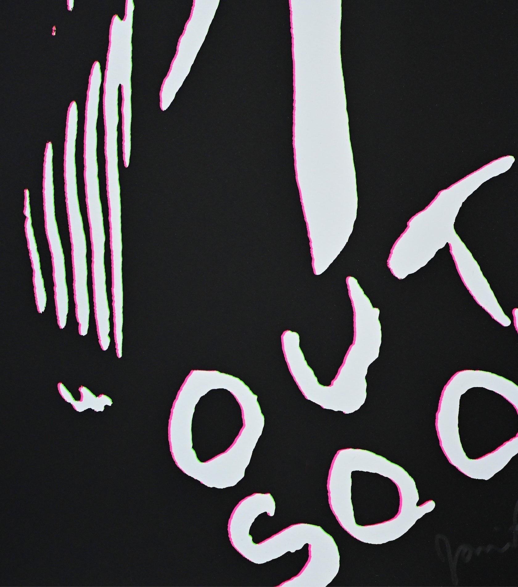Black Anarchy, 2023 - Contemporary Print by Jamie Reid
