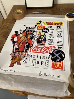 Jamie Reid, “Culture Rape”