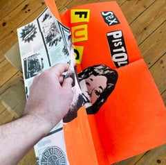 Jamie Reid, « Fuck forever : Hamilton's gallery » (1986) Signé