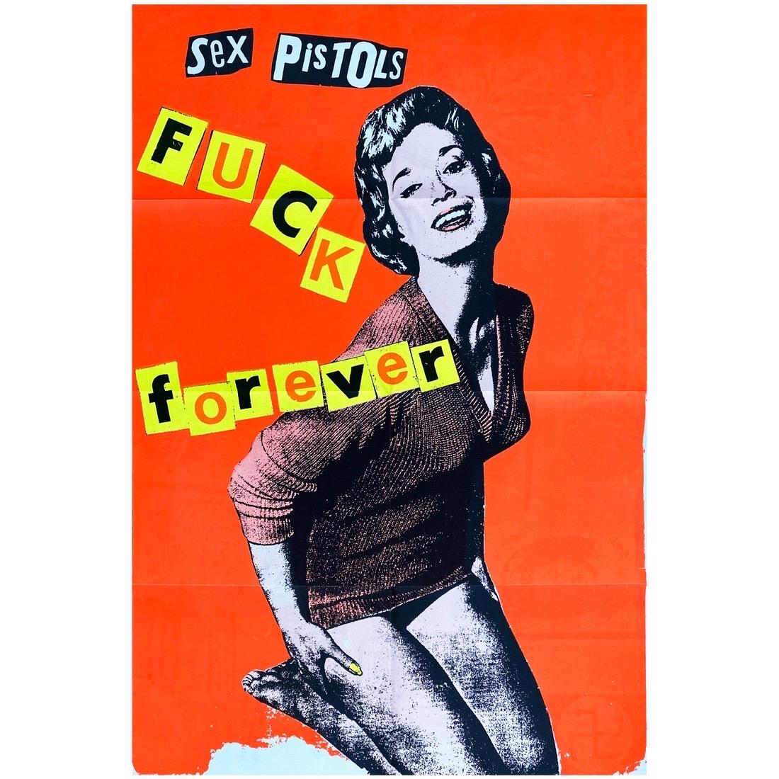 Jamie Reid, Fuck Forever Hamiltons Gallery, 1986

Vintage folded screenprint

Open edition 

67 x 100 cm  26 2/5 x 39 2/5 in

 

This is a vintage production for Jamie Reid’s 1986 exhibition at Hamilton’s Gallery in Mayfair, London from a recently
