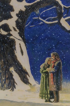 La Boheme (Metropolitan Opera), signed lithograph by Jamie Wyeth