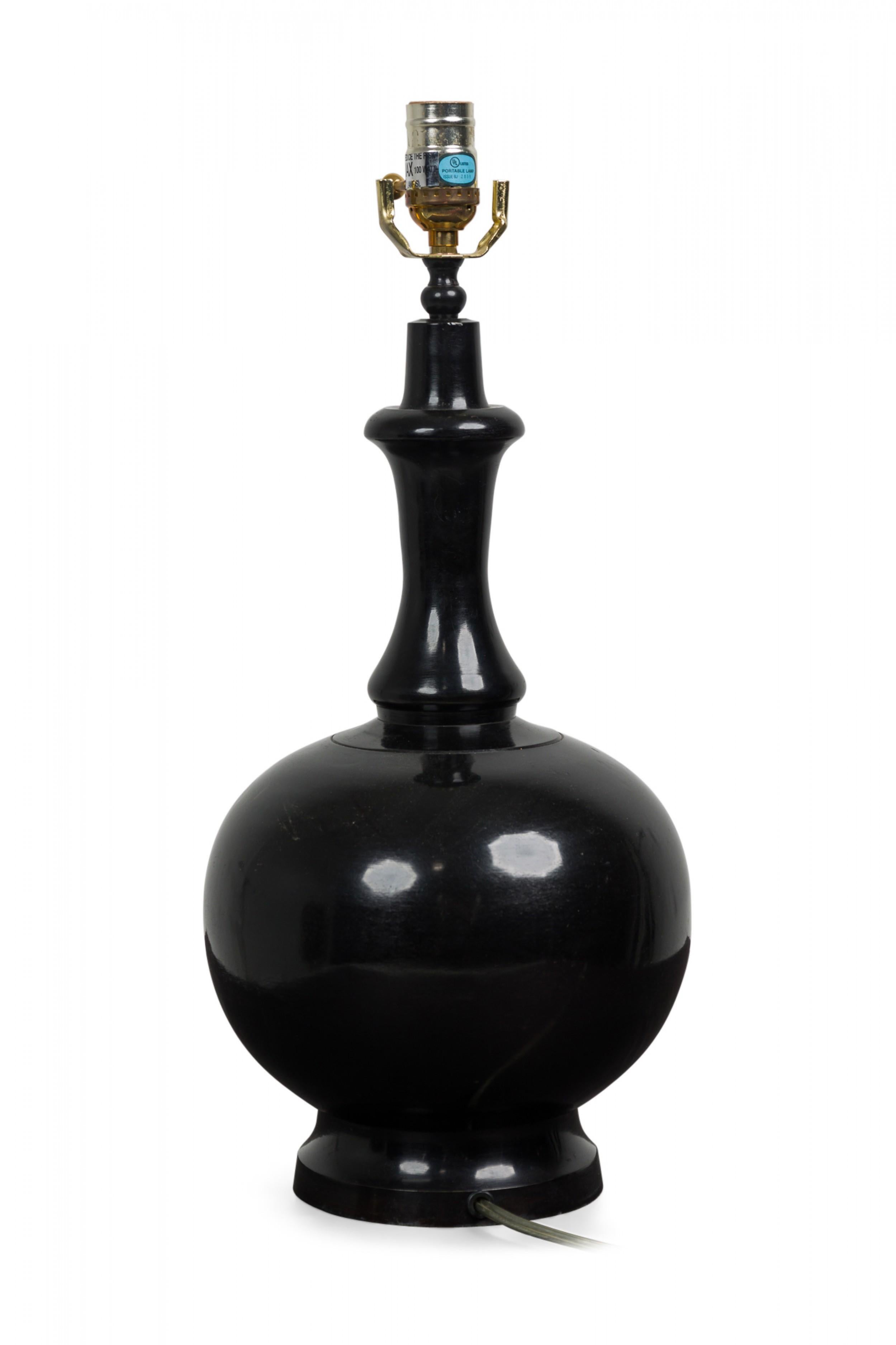 Métal Jamie Young Co. Lampe de bureau américaine contemporaine en bronze noir en vente