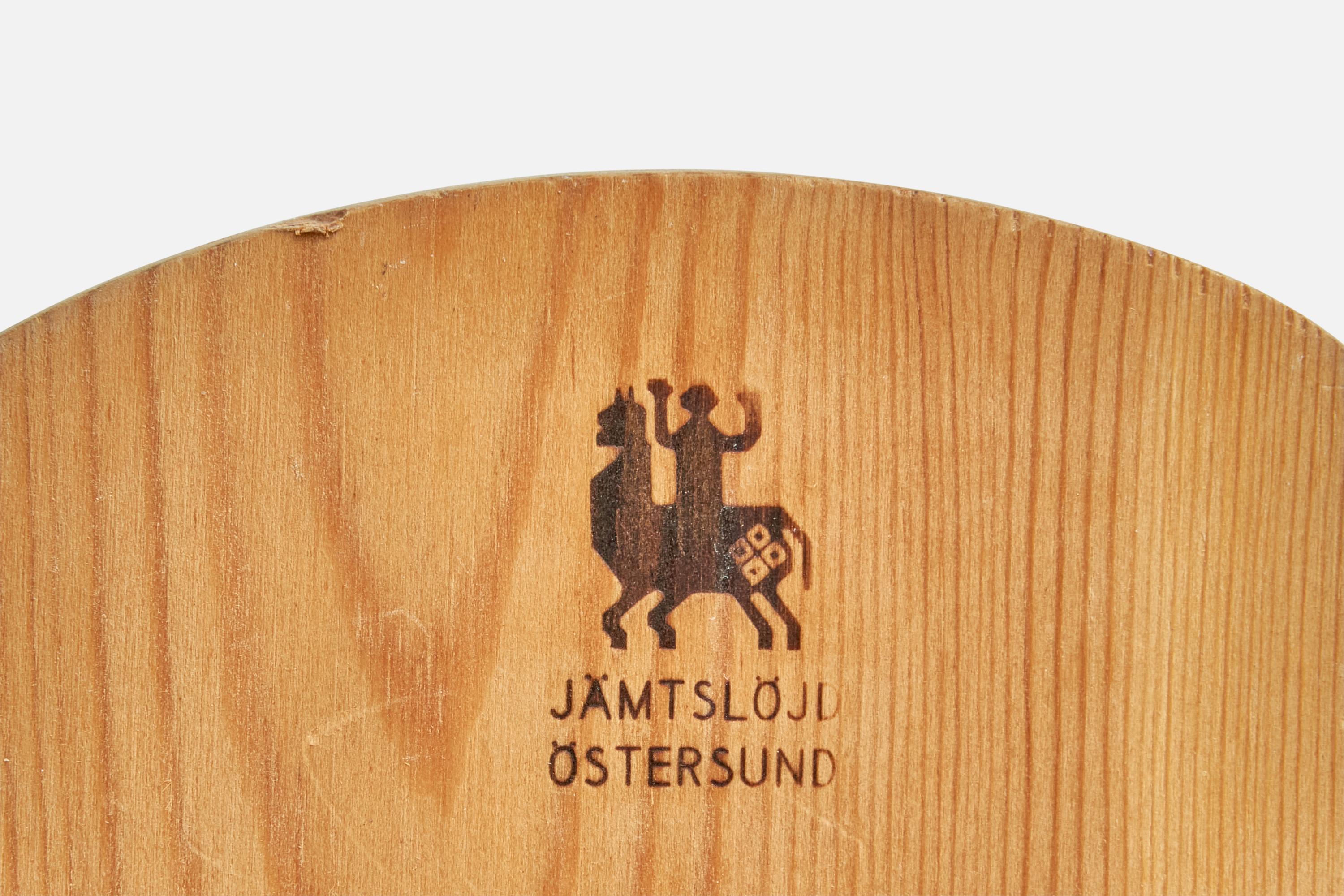 Jämtslöjd, Applique da parete, Pino, Svezia, anni '70 in vendita 2