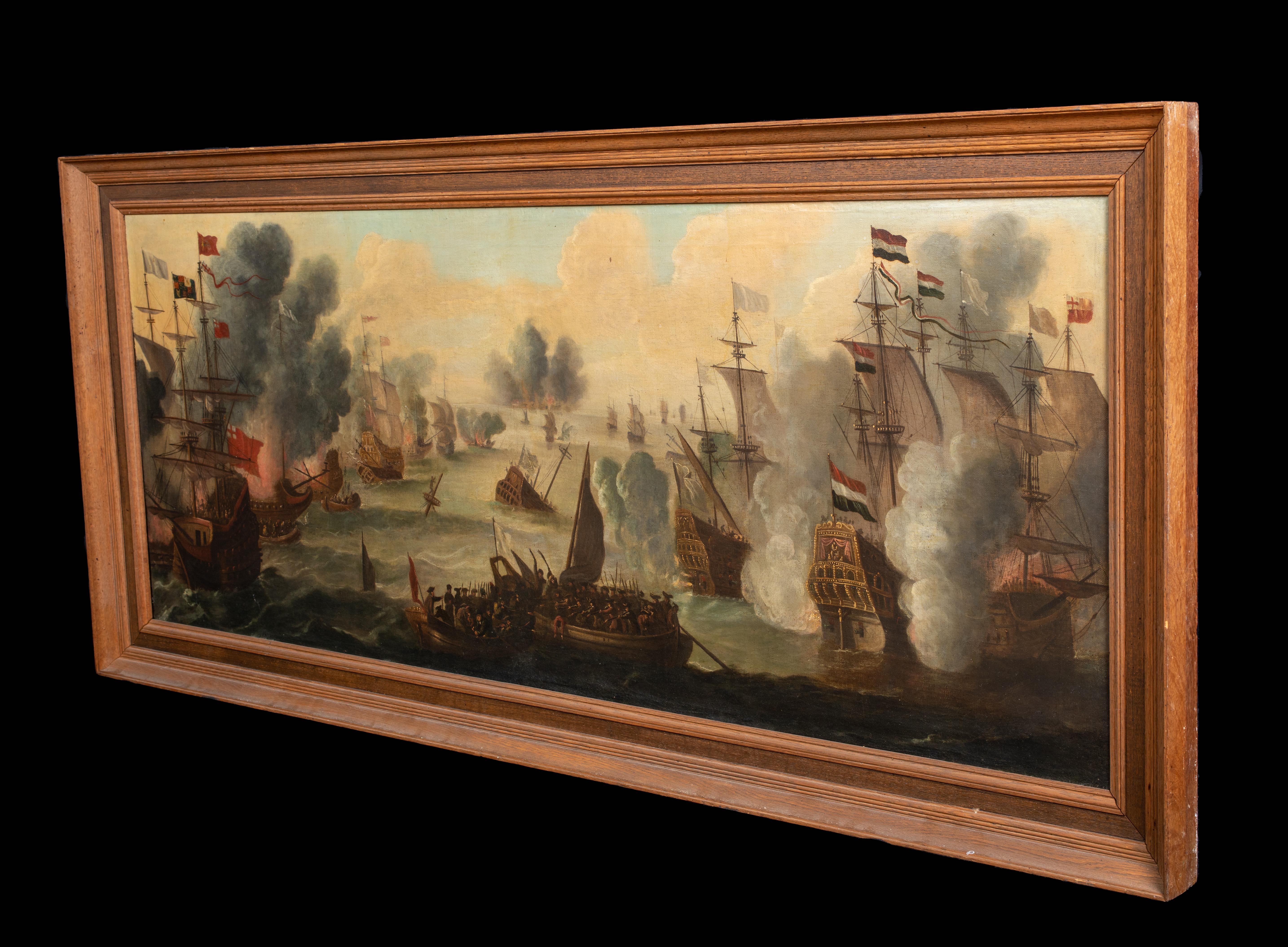 The Battle of Scheveningen, 10th August 1653, 17th Century  For Sale 5