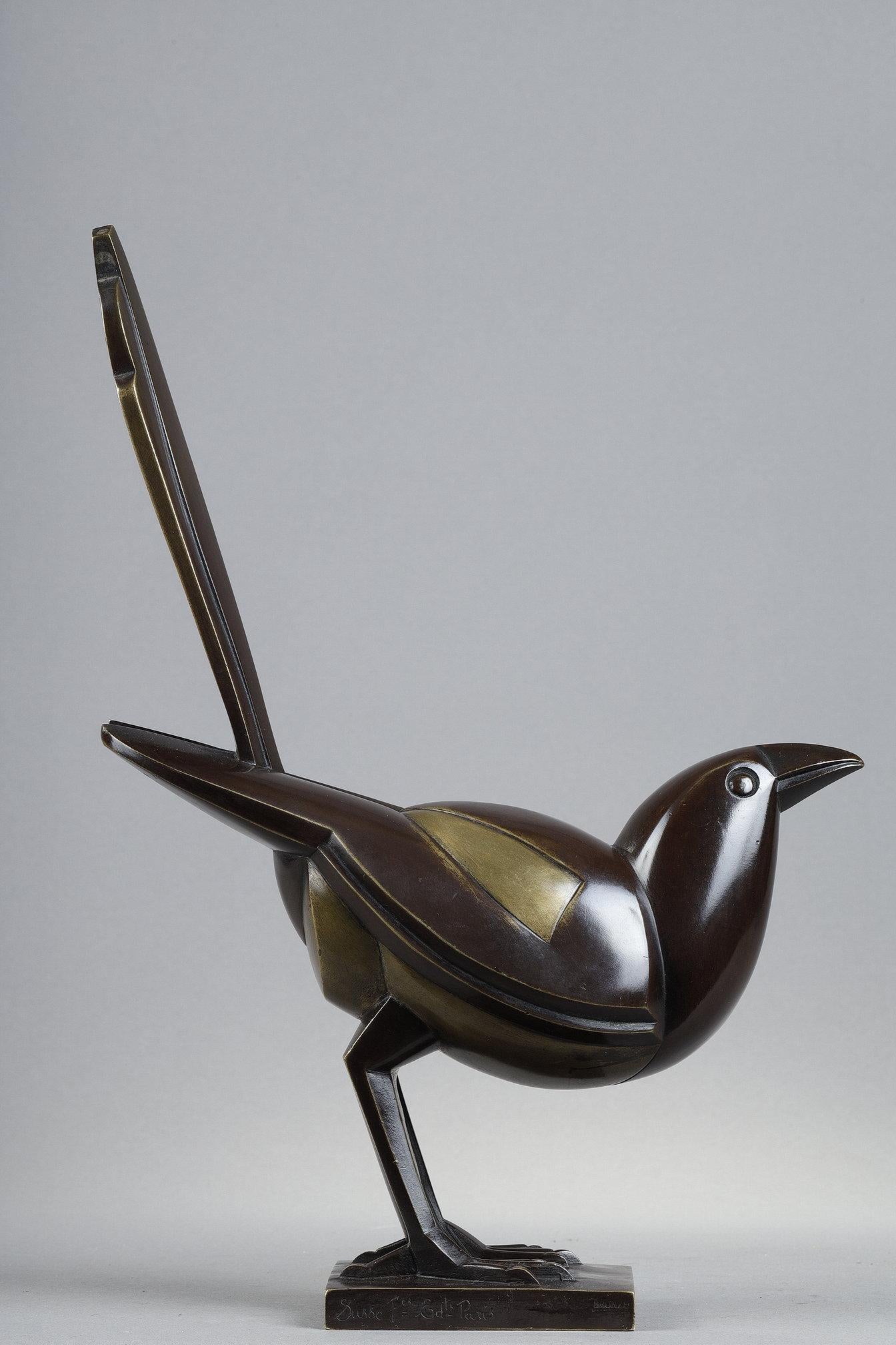 Magpie - Sculpture by Jan and Joel Martel