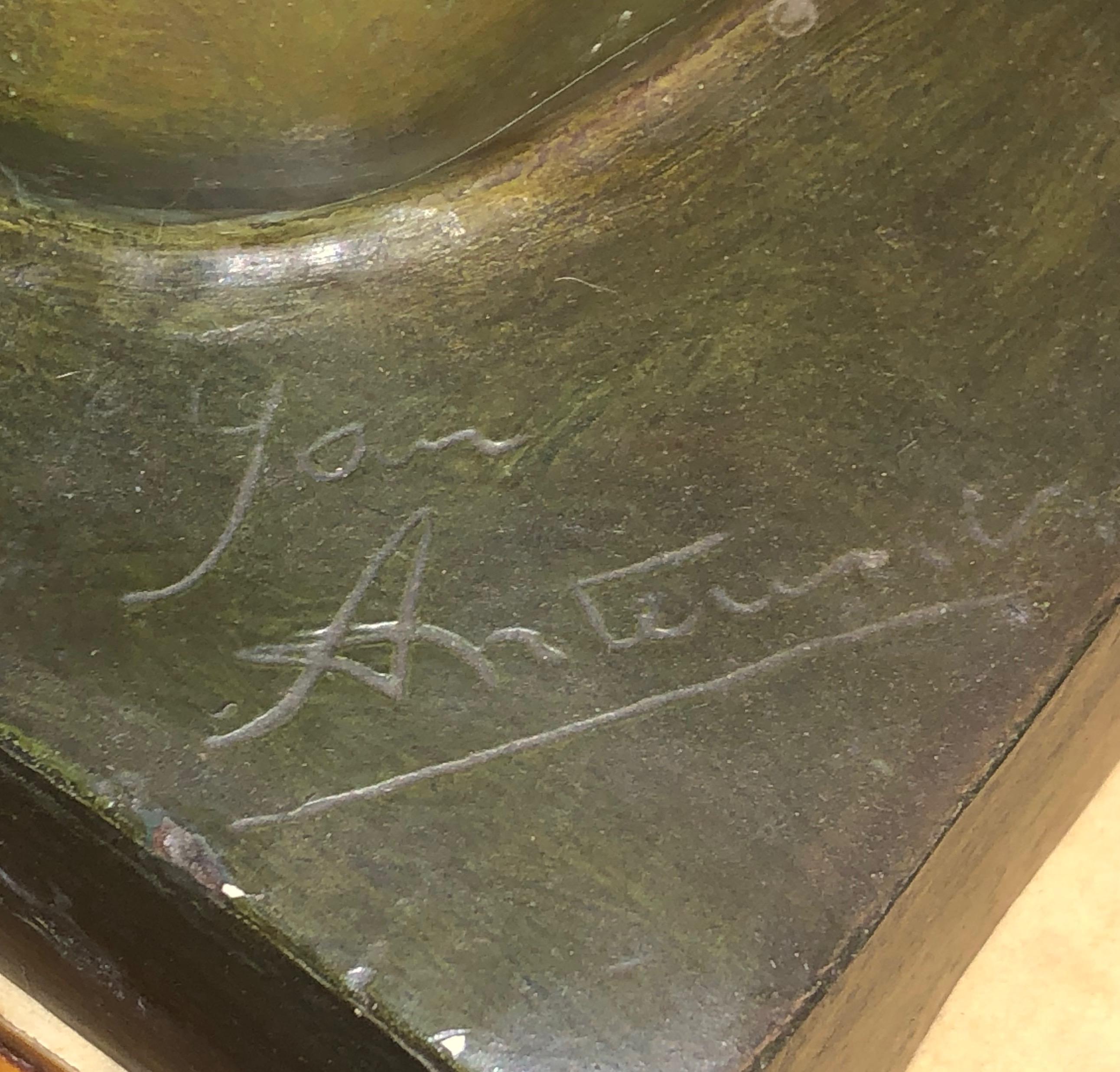 Jan Anteunis Statua femminile in stile Art Deco Scultore belga in vendita 4