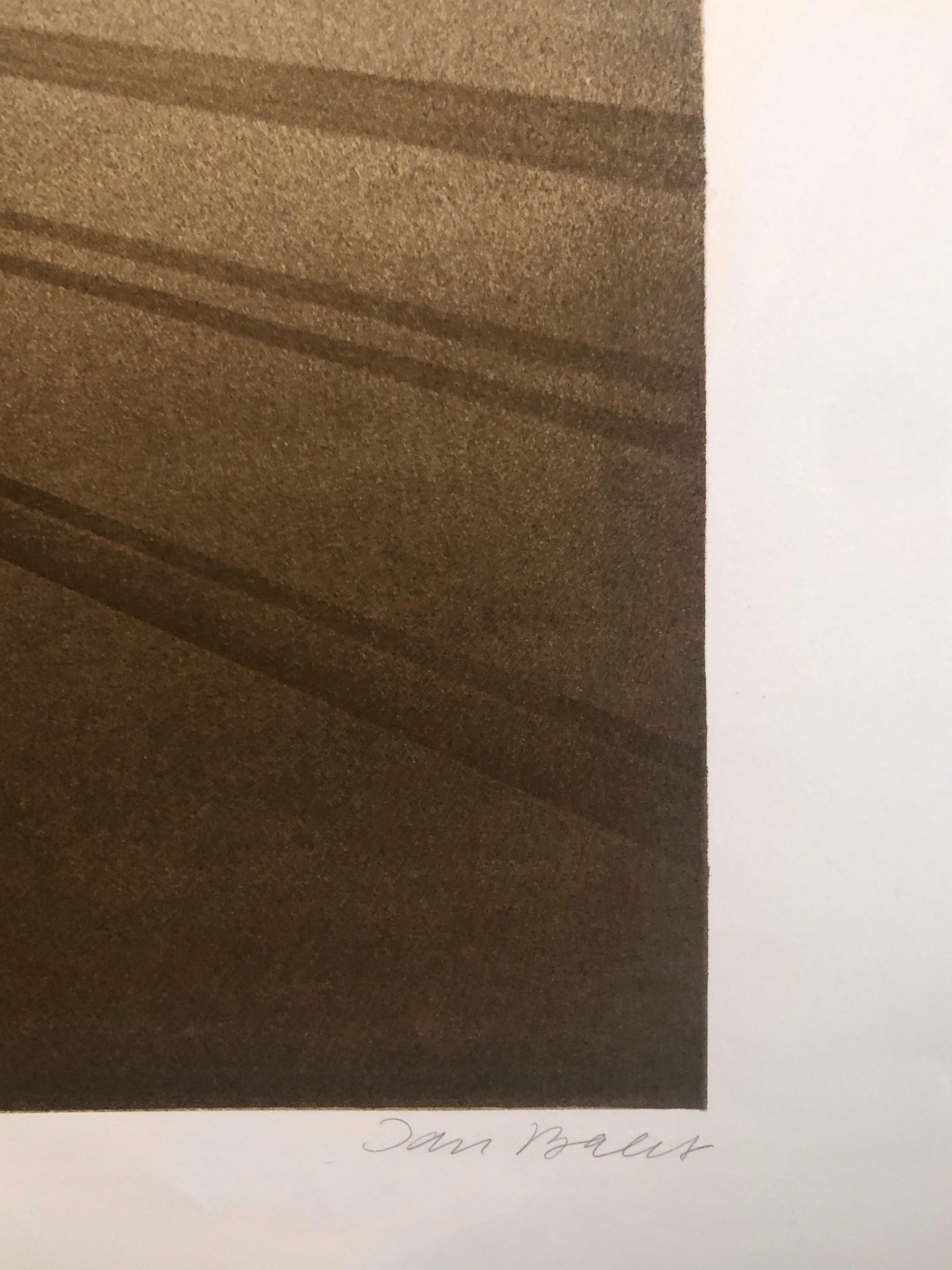 Edición limitada firmada a mano en papel artístico francés BFK Rives. Creo que el título es Luna de miel.
Jan Balet (20 de julio de 1913 en Bremen - 31 de enero de 2009 en Estavayer le Lac, Suiza), fue un pintor, artista gráfico e ilustrador