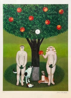Adam and Eve by Jan Balet