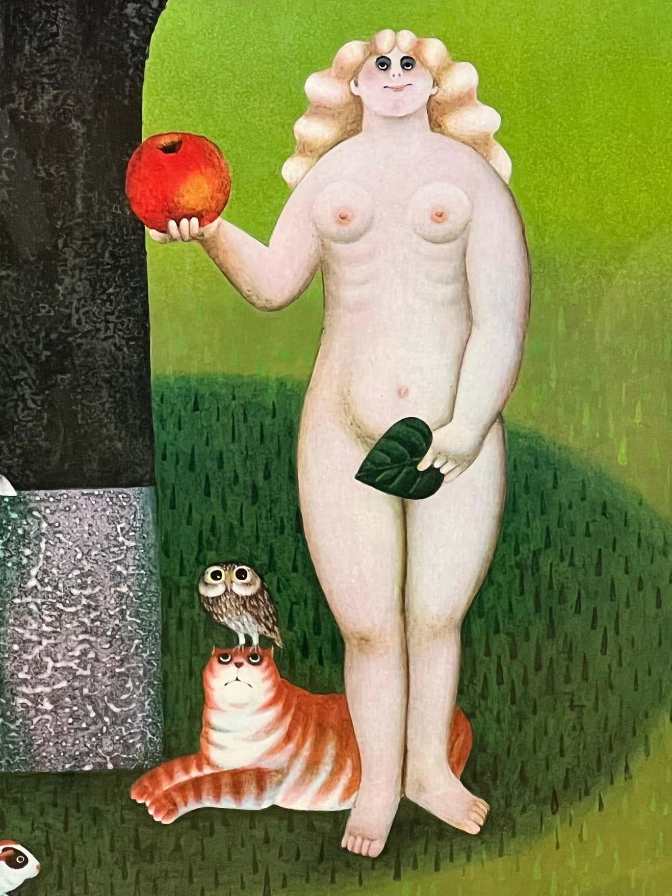 Adam and Eve by Jan Balet For Sale 1
