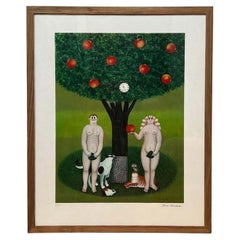 Vintage Adam and Eve by Jan Balet