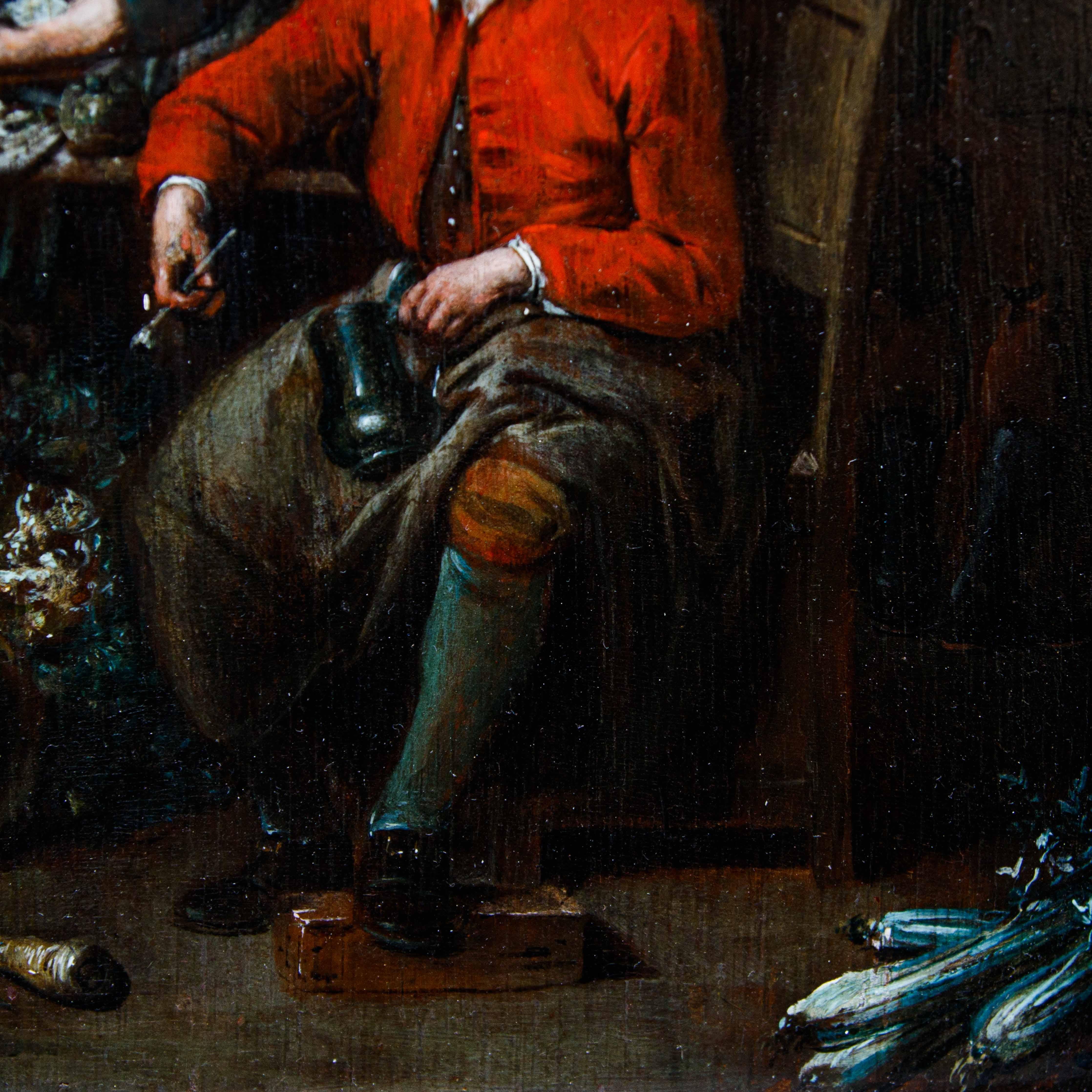 Jan Baptist Lambrechts (Anvers, 1680 - après 1731)  Dans la cuisine en vente 6