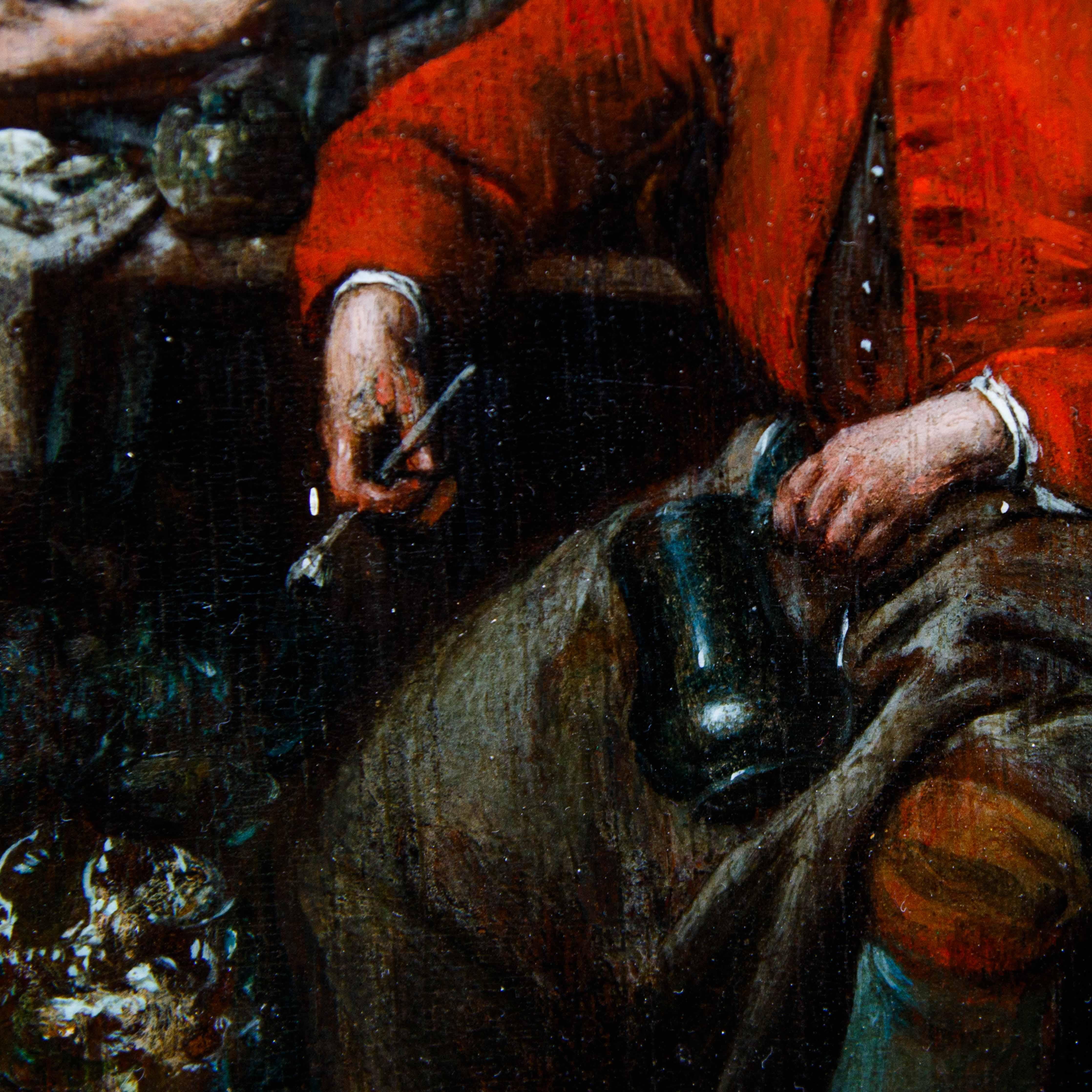 Jan Baptist Lambrechts (Anvers, 1680 - après 1731)  Dans la cuisine en vente 7