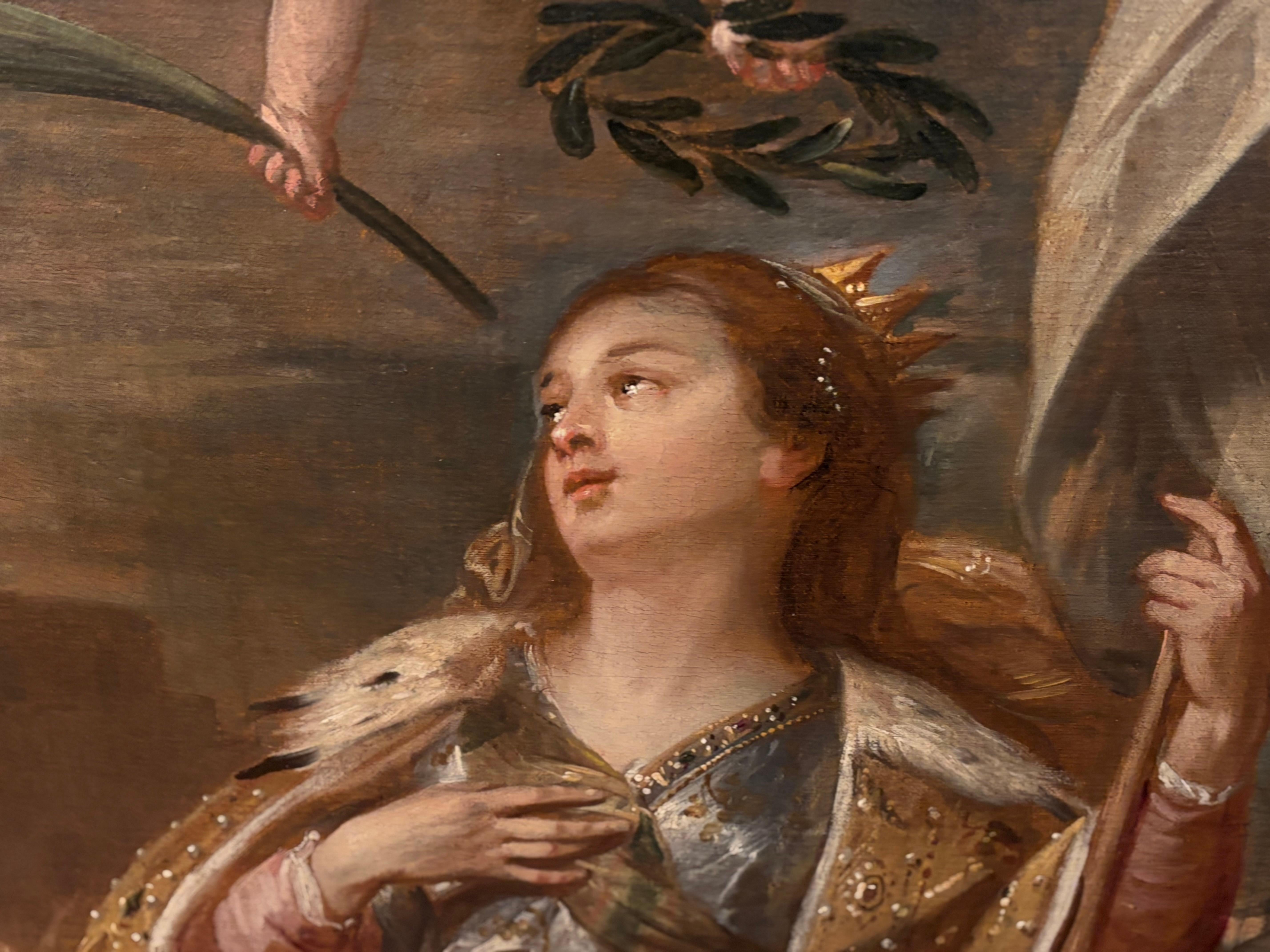 Boeckhorst, Rubens, Sant'Orsola, Decorazione antica, Donna, Barocco, Fiammingo in vendita 2