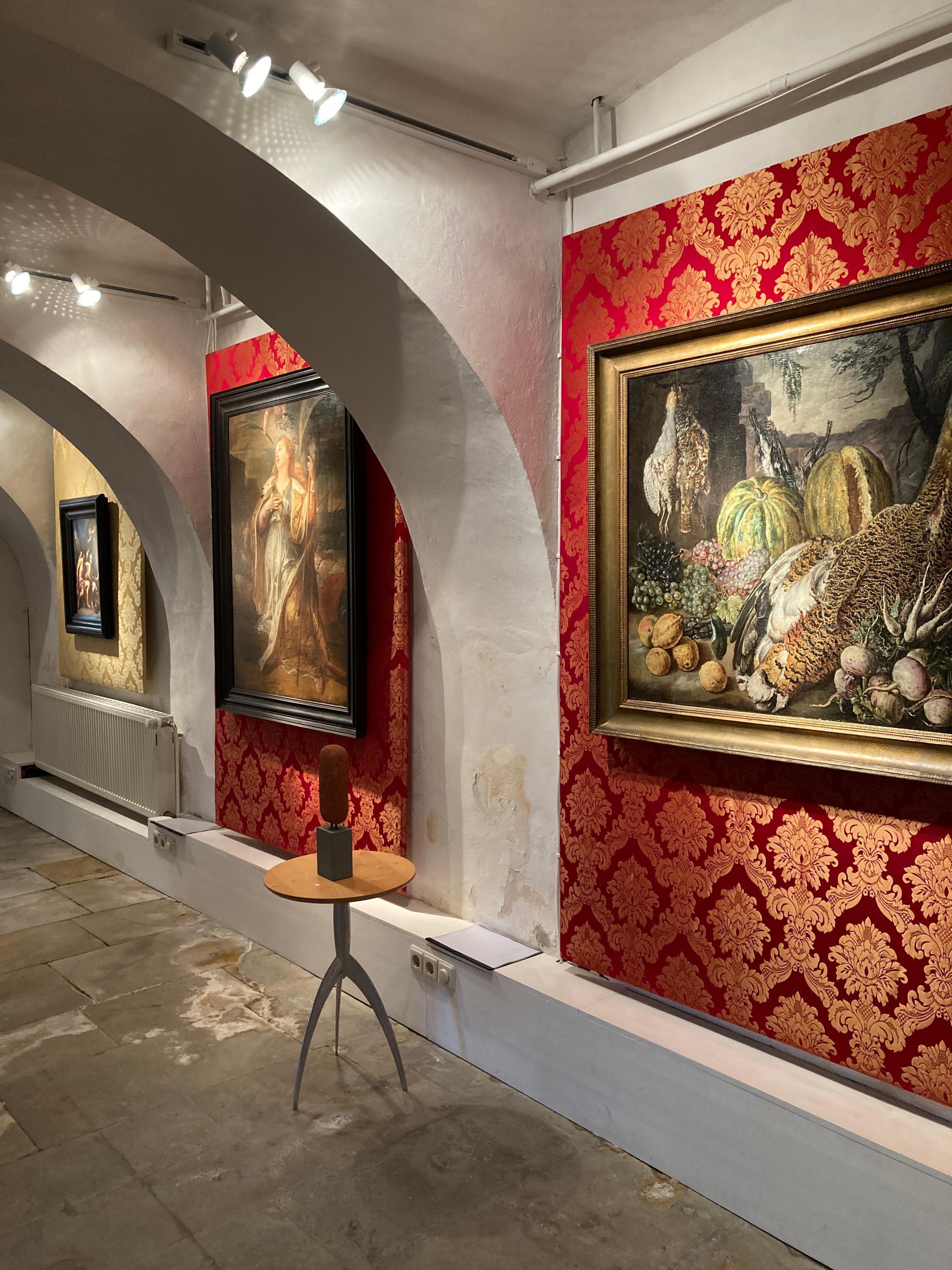 Boeckhorst, Rubens, Sant'Orsola, Decorazione antica, Donna, Barocco, Fiammingo - Figurative Painting Marrone di Jan Boeckhorst