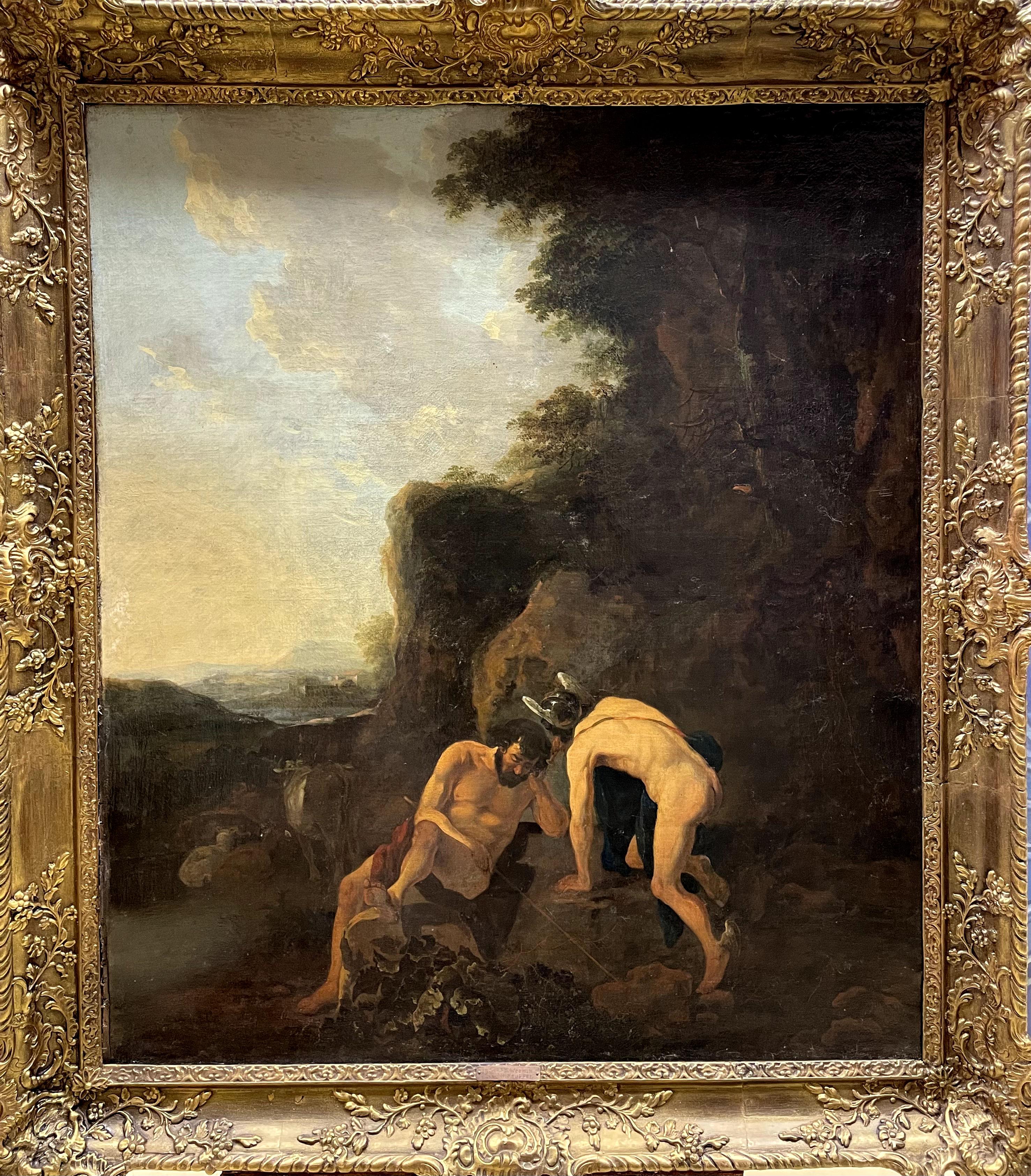 Figurative Painting Jan Both - "Argus et Mercurios"