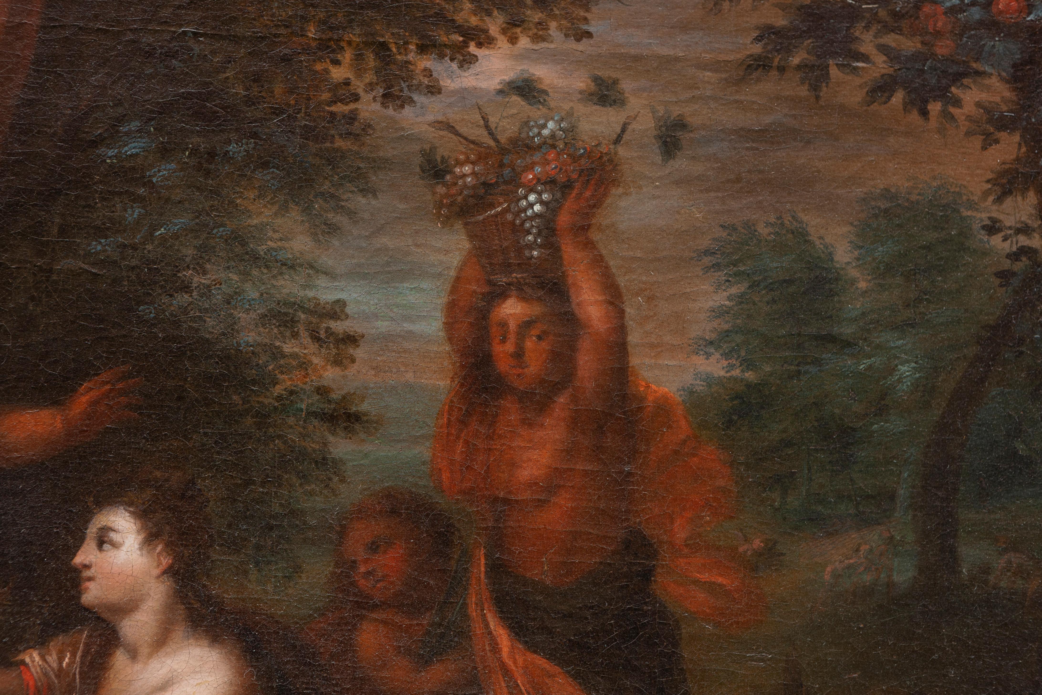 Bacchanal with Ceres, Bacchus and Venus For Sale 2