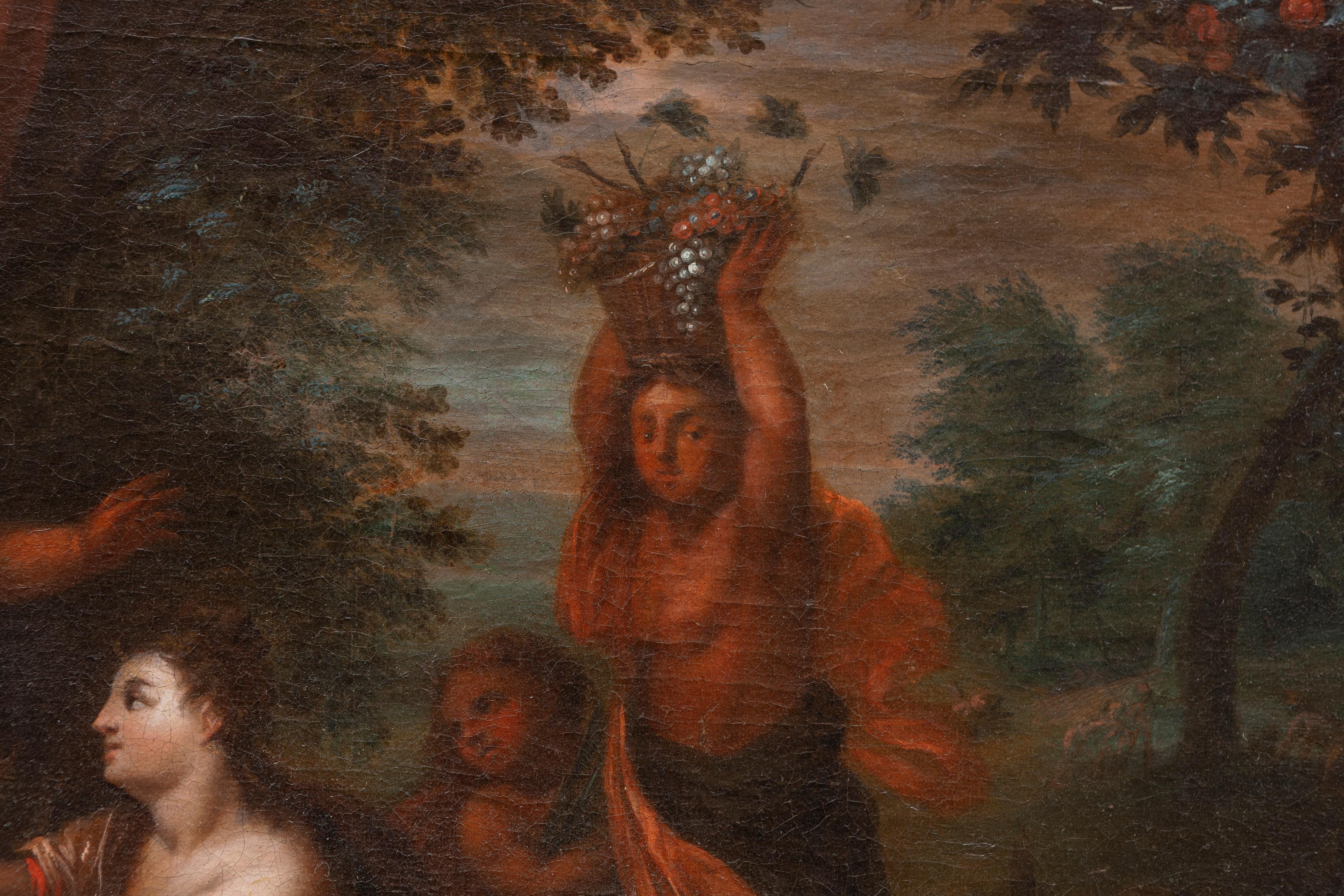 Bacchanal mit Ceres, Bacchus und Venus im Angebot 1
