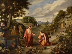 Noli Me Tangere Brueghel 17th Century Paint OIl on canvas Old master Religious
