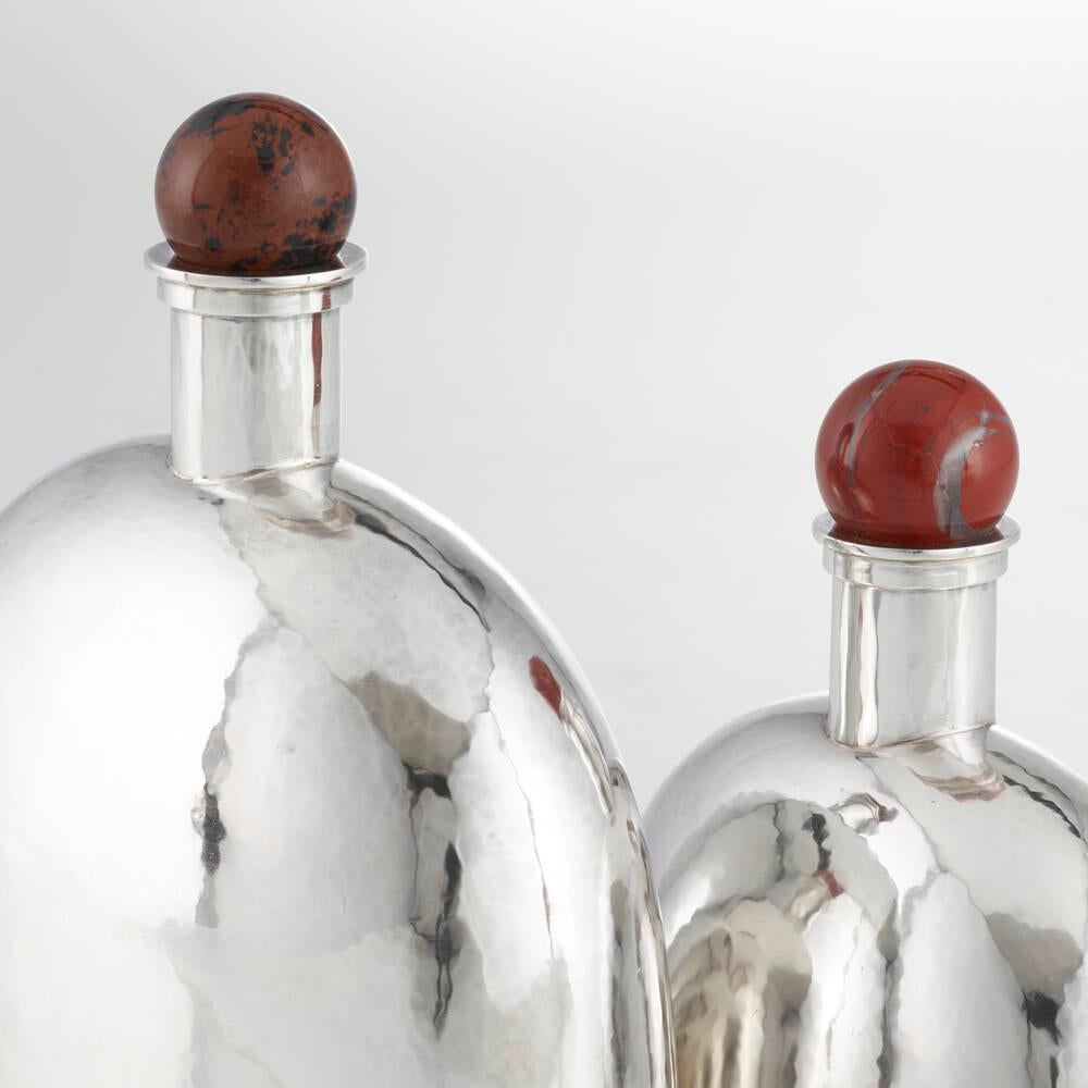 Jan Brunk Decanter Pair In Excellent Condition In Los Angeles, CA