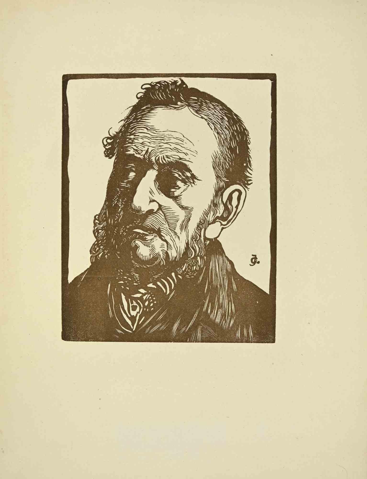 My Grandfather is an artwork realized by Jan Claessens (Belgian, 1879 - 1963) in 1915.

Woodcut print.

Good condition.