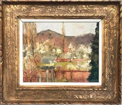 "Landscape in Spring" Impressionist Landscape Oil Painting on Canvas