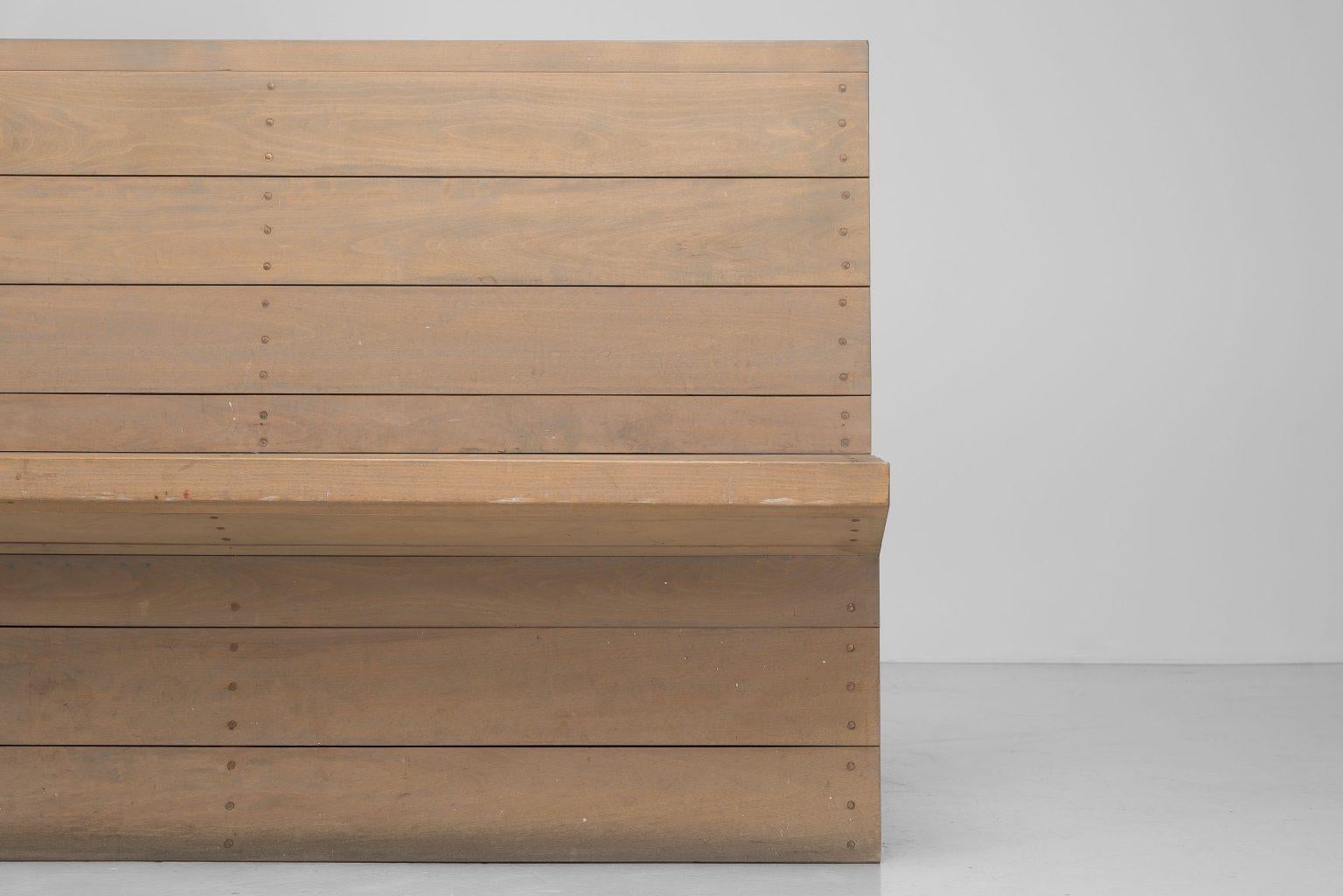 Jan de Jong banc pour maison de retraite Olmenhof Pays-Bas 1965 en vente 3