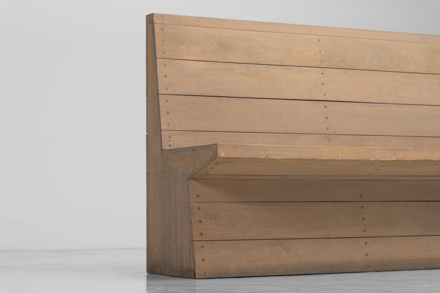 Jan de Jong banc pour maison de retraite Olmenhof Pays-Bas 1965 en vente 6