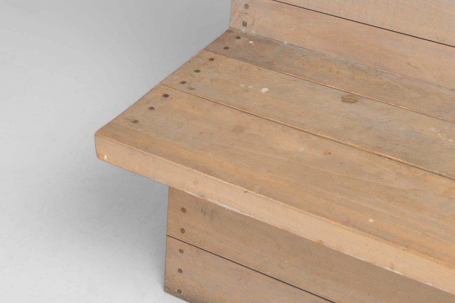 Jan de Jong banc pour maison de retraite Olmenhof Pays-Bas 1965 en vente 8