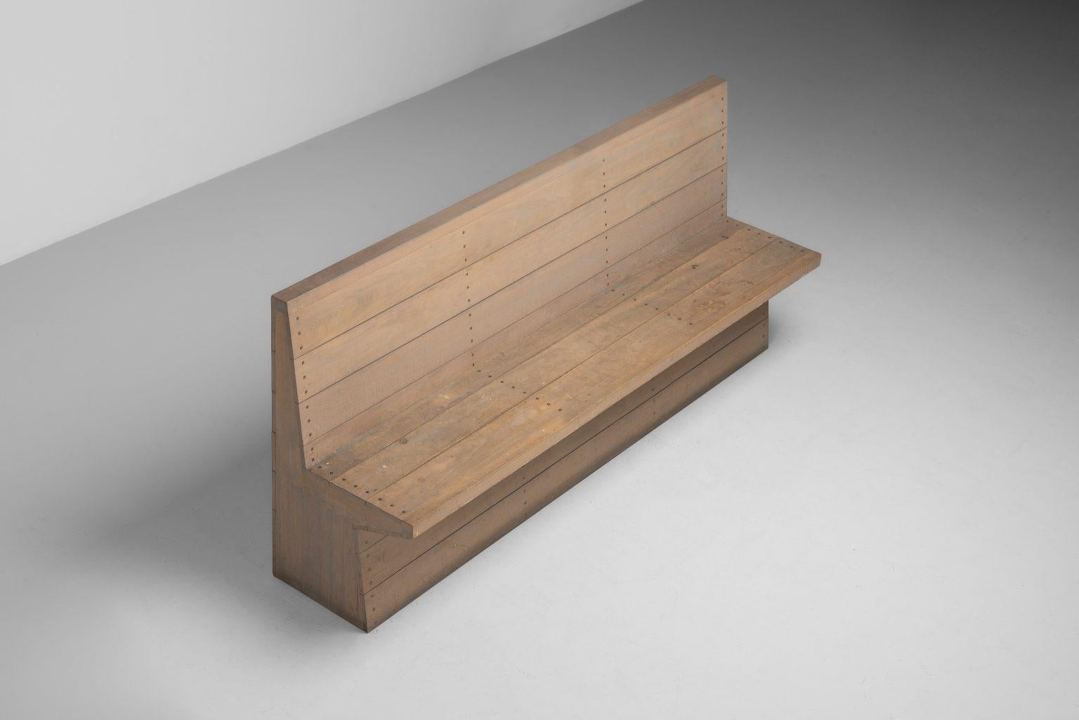 Jan de Jong banc pour maison de retraite Olmenhof Pays-Bas 1965 en vente 9