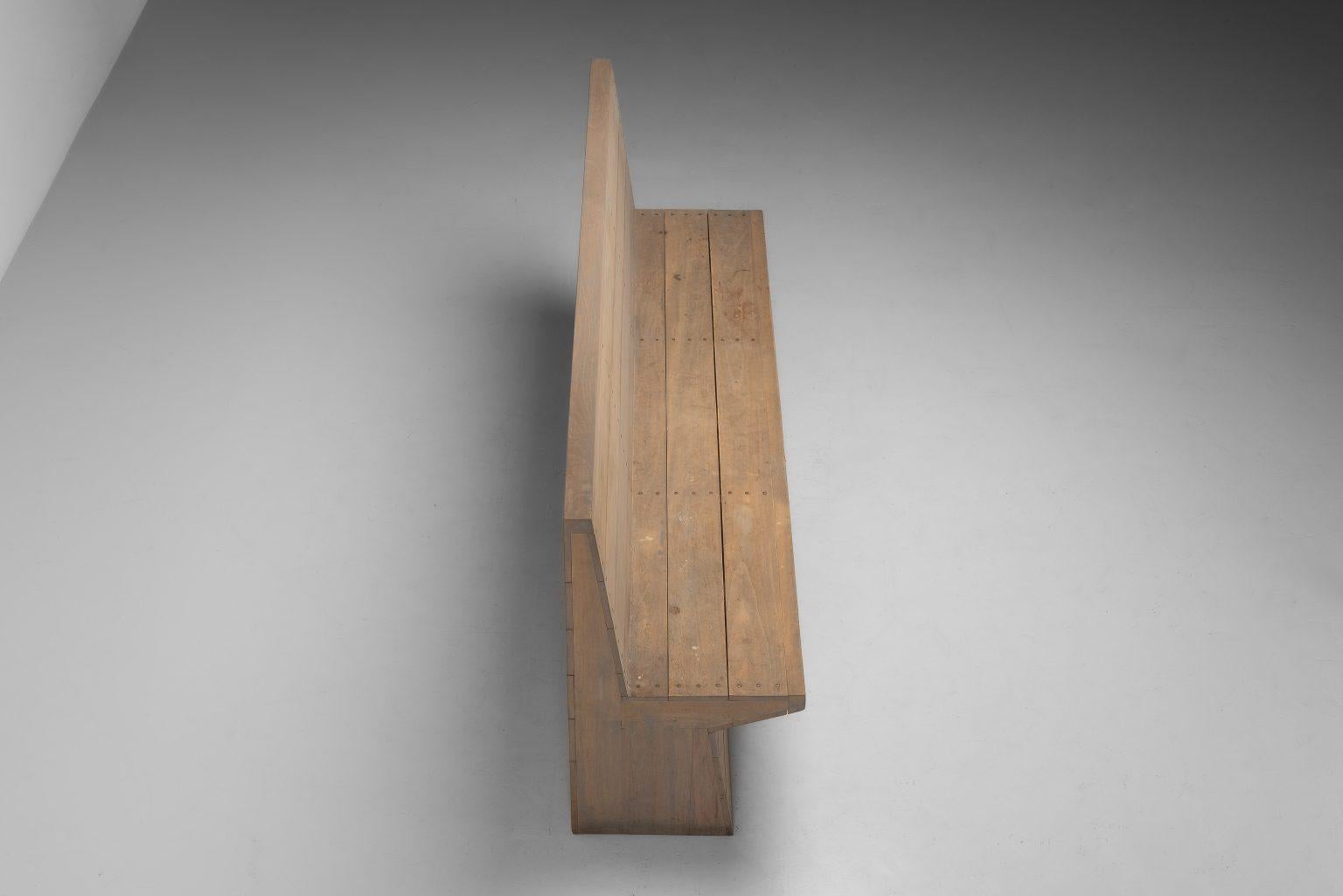 Jan de Jong banc pour maison de retraite Olmenhof Pays-Bas 1965 en vente 10