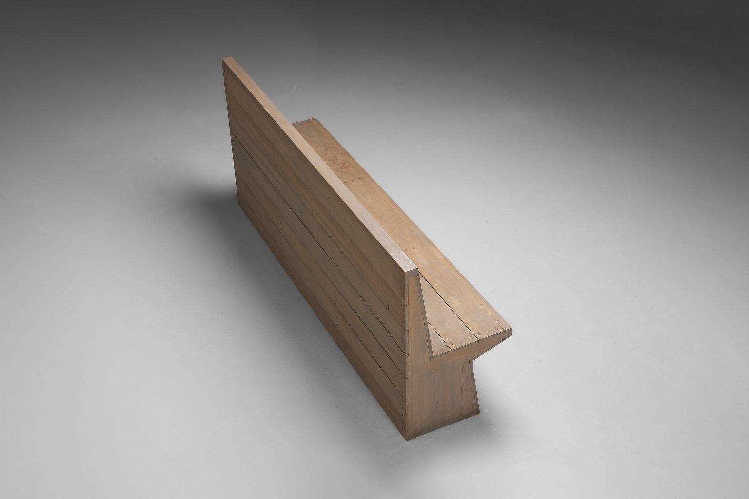 Jan de Jong banc pour maison de retraite Olmenhof Pays-Bas 1965 en vente 11