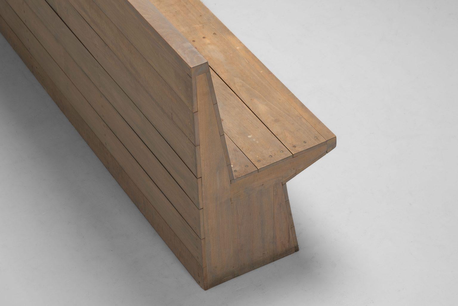 Jan de Jong banc pour maison de retraite Olmenhof Pays-Bas 1965 en vente 12