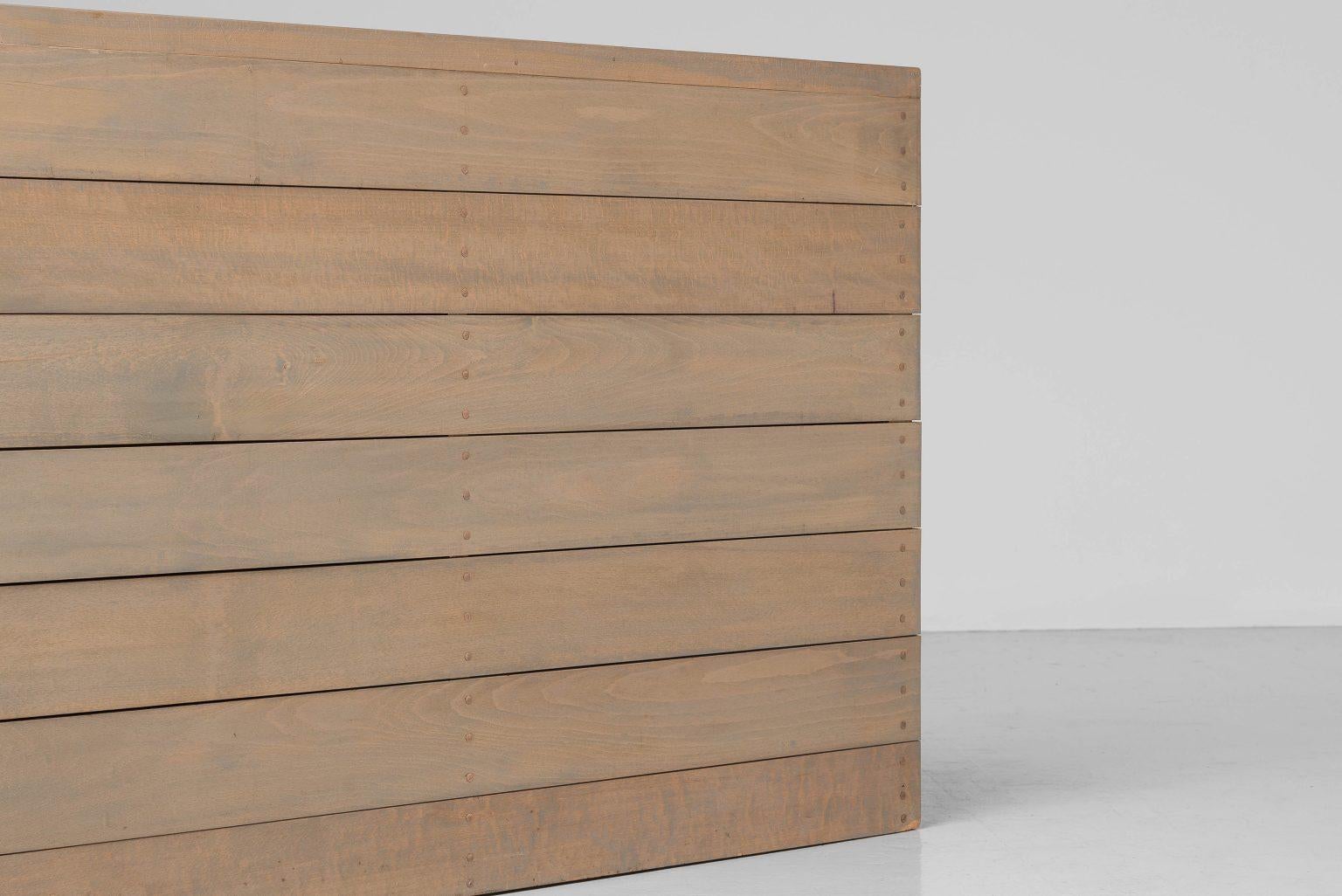 Mid-Century Modern Jan de Jong banc pour maison de retraite Olmenhof Pays-Bas 1965 en vente