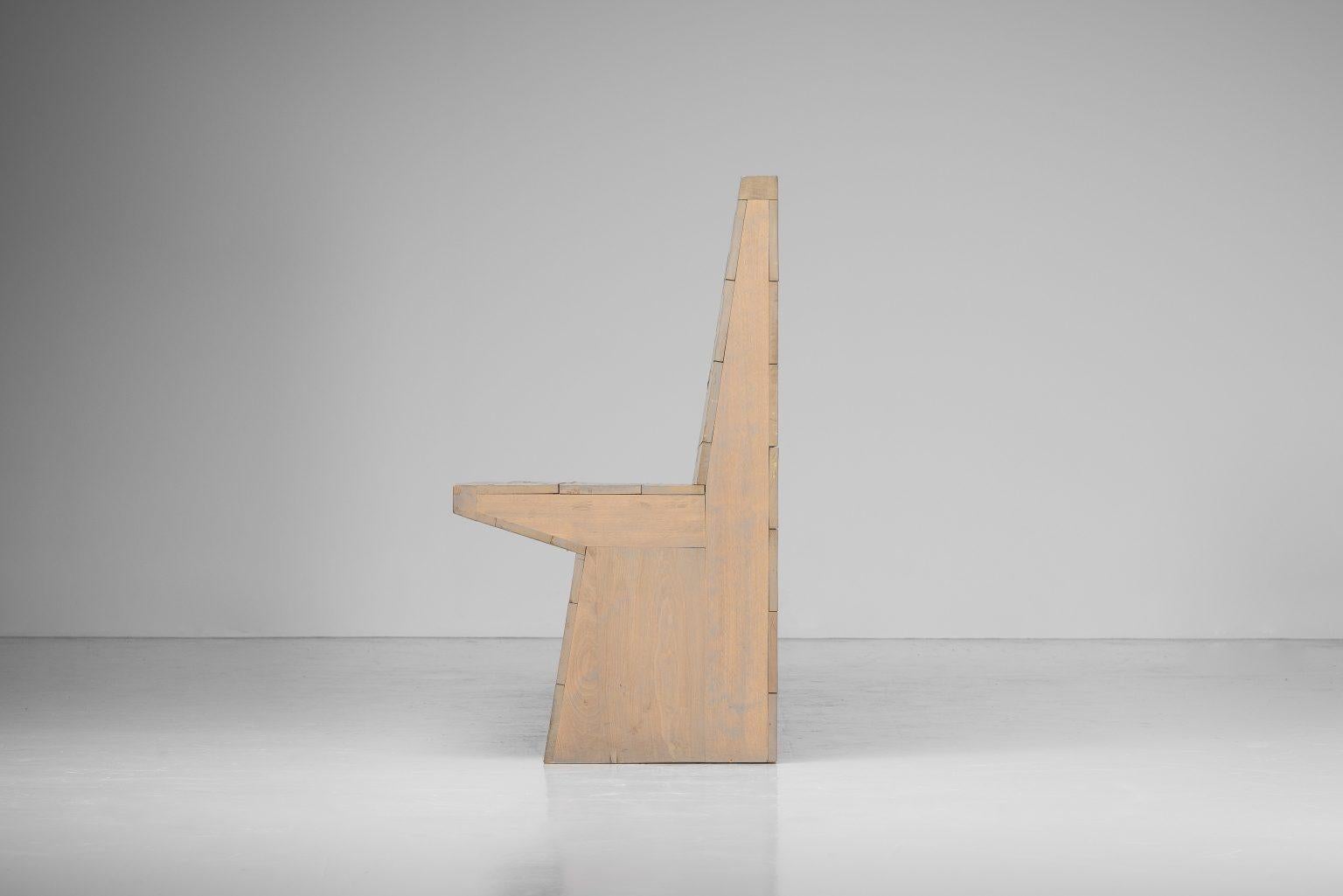 Cuivre Jan de Jong banc pour maison de retraite Olmenhof Pays-Bas 1965 en vente