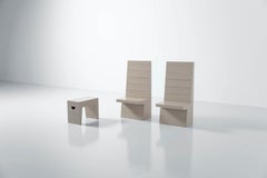 Jan de Jong Bossche School Stool Holland 1970