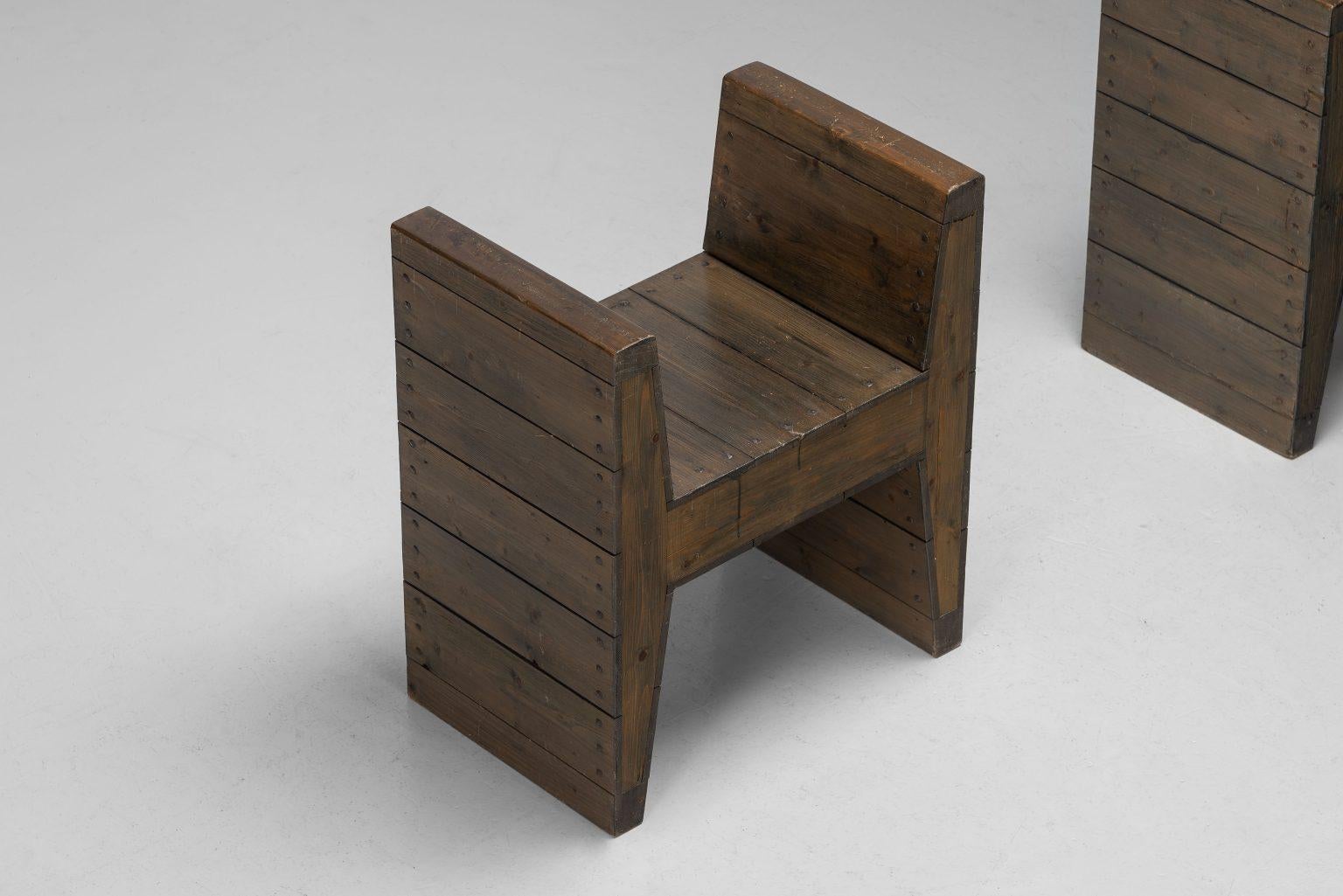 Jan de Jong H stools Sint Willibroduskerk Almelo 1964 For Sale 9