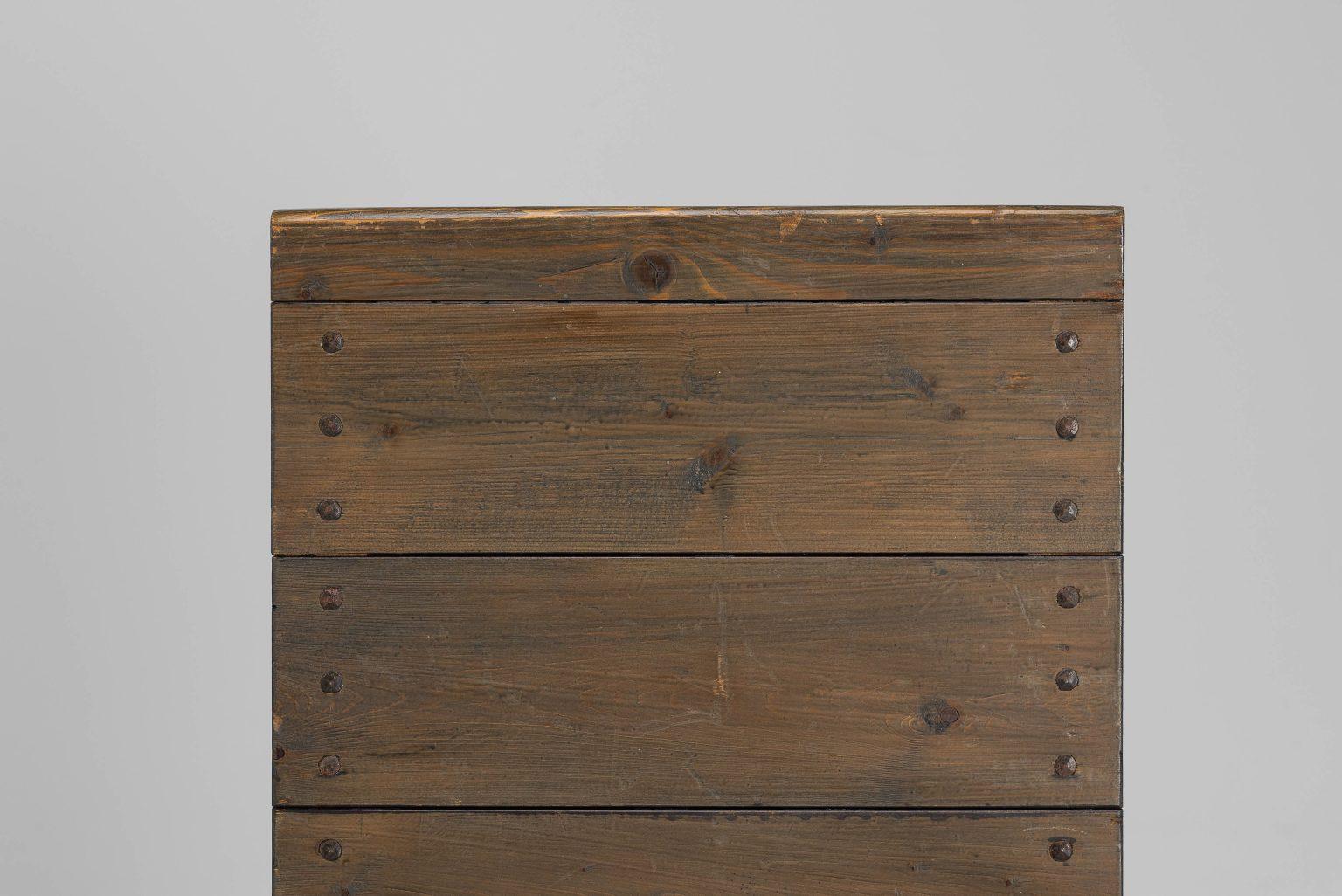 Jan de Jong H stools Sint Willibroduskerk Almelo 1964 In Good Condition For Sale In Roosendaal, Noord Brabant