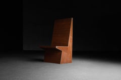Jan de Jong high chair Pauluskerk Uden 1966