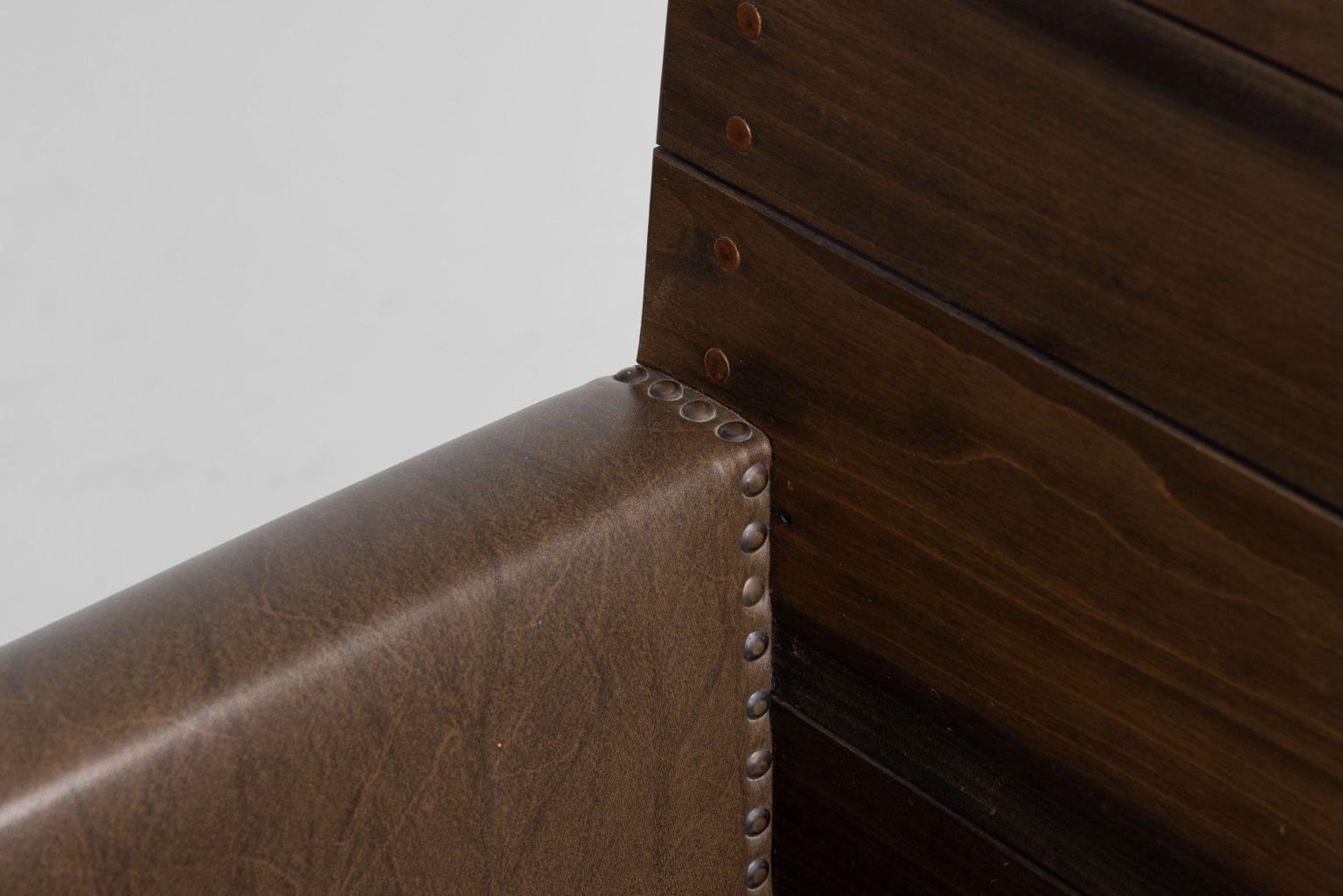 Jan de Jong Hochstuhl gepolstert Townes Budel 1967 im Angebot 12