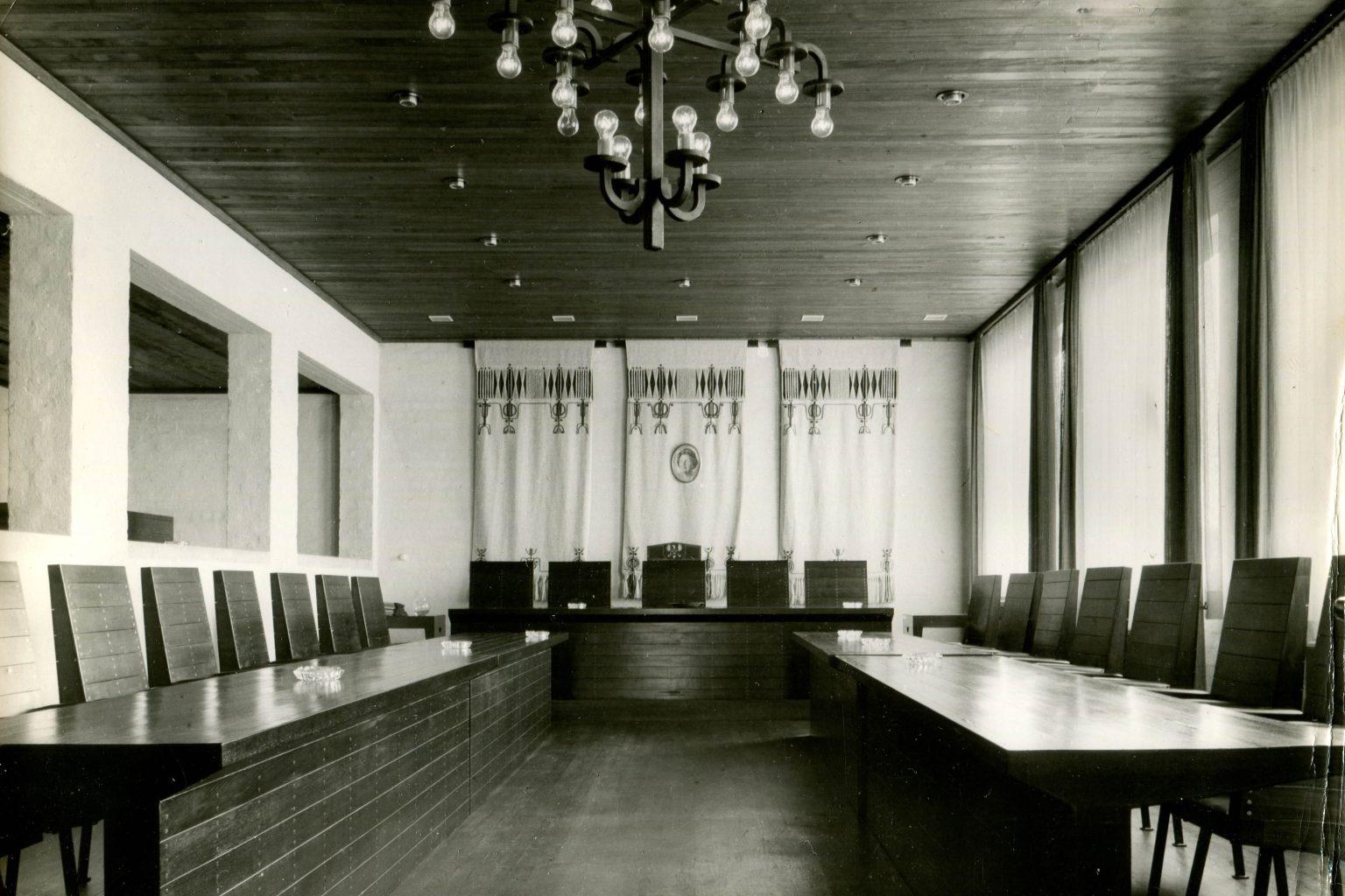 Jan de Jong Hochstuhl gepolstert Townes Budel 1967 (Mitte des 20. Jahrhunderts) im Angebot