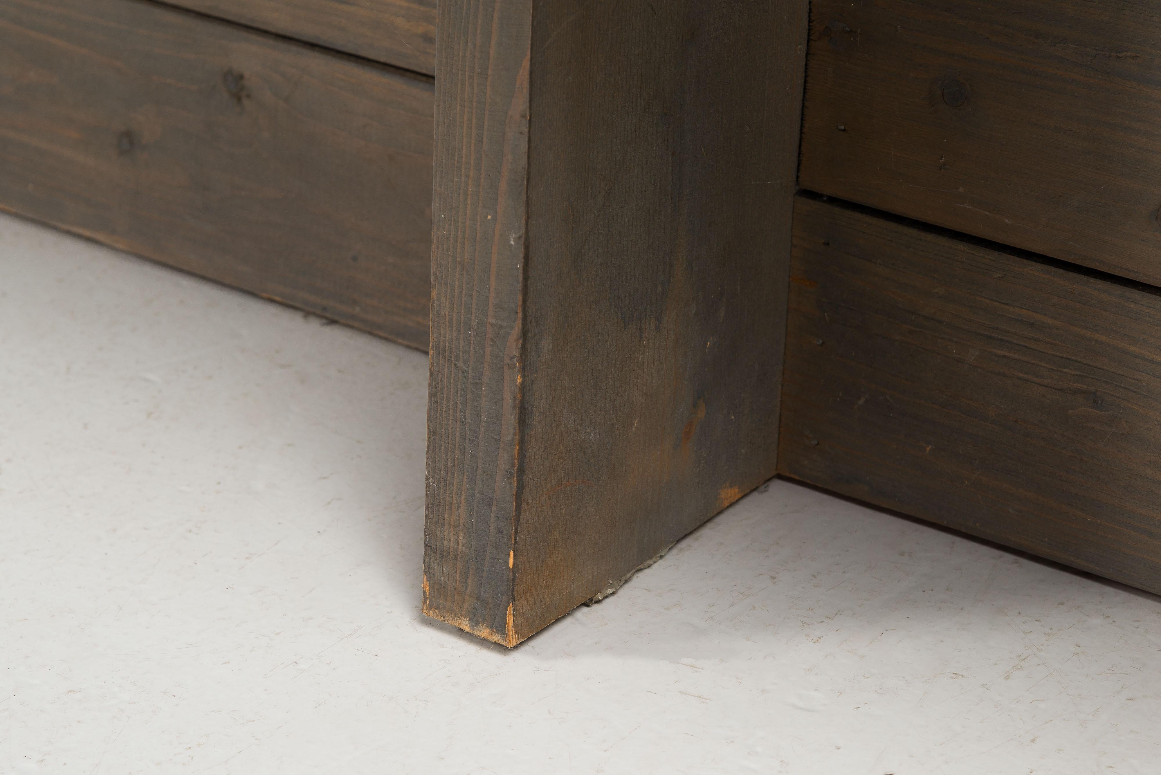 Jan de Jong lange Bank Sint-Willibrordus Kirche Almelo 1964 im Angebot 7