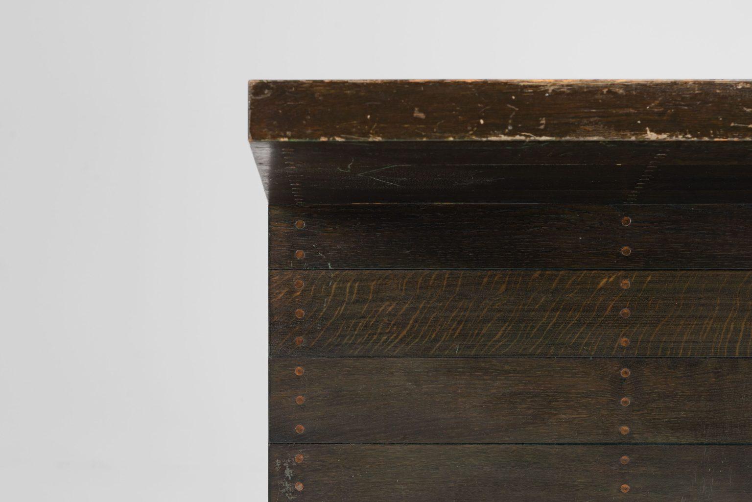 Jan de Jong writing table Town Hall Budel Netherlands 1967 For Sale 3